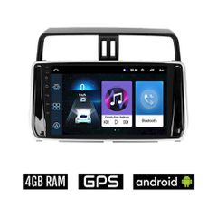 TOYOTA LANDCRUISER (μετά το 2019) Android οθόνη αυτοκίνητου 4GB με GPS WI-FI (ηχοσύστημα αφής 10" ιντσών OEM Youtube Playstore MP3 USB Radio Bluetooth Mirrorlink εργοστασιακή, AUX, 4x60W)