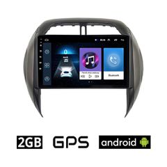 TOYOTA RAV 4 (2000-2006) CLIMA Android οθόνη αυτοκίνητου 2GB με GPS WI-FI (ηχοσύστημα αφής 9" ιντσών OEM Youtube Playstore MP3 USB Radio Bluetooth Mirrorlink εργοστασιακή, 4x60W, AUX)