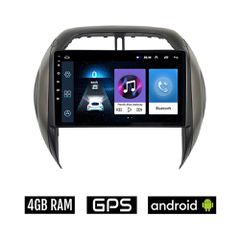 TOYOTA RAV 4 (2000-2006) CLIMA Android οθόνη αυτοκίνητου 4GB με GPS WI-FI (ηχοσύστημα αφής 9" ιντσών OEM Youtube Playstore MP3 USB Radio Bluetooth Mirrorlink εργοστασιακή, 4x60W, AUX)
