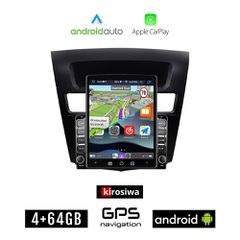 KIROSIWA MAZDA BT-50 (2012 - 2019) Android οθόνη αυτοκίνητου 4GB με GPS WI-FI (ηχοσύστημα αφής 9.7" ιντσών Youtube Playstore MP3 USB Radio 4+64GB Bluetooth Mirrorlink ΒΤ-50 εργοστασιακή, ΒΤ50 4x60W BT