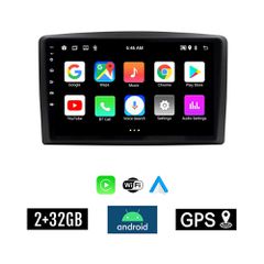 KIROSIWA 2+32GB MERCEDES VITO - VIANO (W447) 2015 - 2022 Android οθόνη αυτοκίνητου 2GB με GPS WI-FI (ηχοσύστημα αφής 10" ιντσών Youtube Playstore MP3 USB Radio Bluetooth Mirrorlink εργοστασιακή, 4x60W