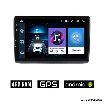 RENAULT TRAFIC (2001 - 2014) Android οθόνη αυτοκίνητου 4GB με GPS WI-FI (ηχοσύστημα αφής 10" ιντσών OEM Youtube  Playstore MP3 USB Radio Bluetooth Mirrorlink εργοστασιακή, AUX, 4x60W)