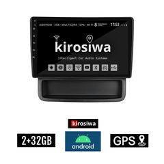 KIROSIWA 2+32GB RENAULT TRAFIC (2004 - 2015) Android οθόνη αυτοκίνητου 2GB με GPS WI-FI (ηχοσύστημα αφής 10" ιντσών Youtube Playstore MP3 USB Radio Bluetooth Mirrorlink εργοστασιακή, 4x60W, AUX)