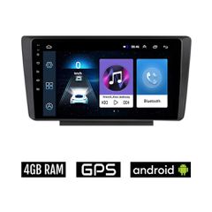 SKODA OCTAVIA 5 (2005 - 2012) Android οθόνη αυτοκίνητου 4GB με GPS WI-FI (ηχοσύστημα αφής 9" ιντσών OEM Youtube Playstore MP3 USB Radio Bluetooth Mirrorlink εργοστασιακή, 4x60W, AUX)