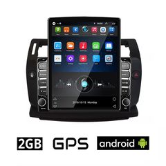 CITROEN C4 (2004 - 2010) Android οθόνη αυτοκίνητου 2GB με GPS WI-FI (ηχοσύστημα αφής 9.7" ιντσών OEM Youtube Playstore MP3 USB Radio Bluetooth Mirrorlink εργοστασιακή, 4x60W, AUX μαύρο)