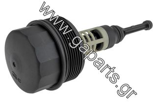 ΚΑΠΑΚΙ -ΘΗΚΗ ΦΙΛΤΡΟΥ ΛΑΔΙΟΥ 1.8-6.0 MERCEDES C W203 00-07, W204 07-14, W205 14-18, E W211 02-08,W212 09-16,SPRINTER / A611180021