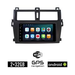 TOYOTA VERSO S (2010 - 2016) Android οθόνη αυτοκίνητου 2GB με GPS WI-FI (ηχοσύστημα αφής 7" ιντσών OEM Android Auto Apple Carplay Youtube Playstore MP3 USB Radio Bluetooth Mirrorlink εργοστασιακή