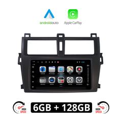 TOYOTA VERSO S (2010 - 2016) Android οθόνη αυτοκίνητου 6GB με GPS WI-FI (ηχοσύστημα αφής 7" ιντσών OEM Youtube Playstore MP3 USB Radio Bluetooth Mirrorlink εργοστασιακή, 4x60W, AUX)