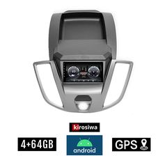 KIROSIWA 4+64GB FORD TRANSIT (μετά το 2014) Android οθόνη αυτοκίνητου 4GB με GPS WI-FI (ηχοσύστημα αφής 7" ιντσών Youtube Playstore MP3 USB Radio Bluetooth Mirrorlink  DSP 4x60W Apple Carplay And