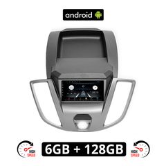 FORD TRANSIT (μετά το 2014) Android οθόνη αυτοκίνητου 6GB με GPS WI-FI (ηχοσύστημα αφής 7" ιντσών OEM Youtube Playstore MP3 USB Radio Bluetooth Mirrorlink εργοστασιακή, 4x60W, AUX ασημί)