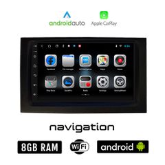 SKODA FABIA (2000 - 2007) Android οθόνη αυτοκίνητου 8GB + 128GB με GPS WI-FI (ηχοσύστημα αφής 7" ιντσών OEM Android Auto Apple Carplay Youtube Playstore MP3 USB Radio Bluetooth Mirrorlink εργοστασιακή