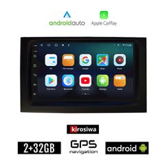KIROSIWA SKODA FABIA (2000 - 2007) Android οθόνη αυτοκίνητου 2GB με GPS WI-FI (ηχοσύστημα αφής 7" ιντσών Android Auto Apple Carplay Youtube Playstore MP3 USB Radio Bluetooth Mirrorlink εργοστασιακή, 4