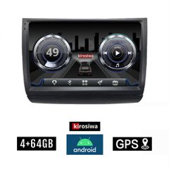 KIROSIWA 4+64GB TOYOTA PRIUS (2004 - 2009) Android οθόνη αυτοκίνητου 4GB με GPS WI-FI (ηχοσύστημα αφής 9" ιντσών Youtube Playstore MP3 USB Radio Bluetooth Mirrorlink DSP 4x60W Apple Carplay Android Au