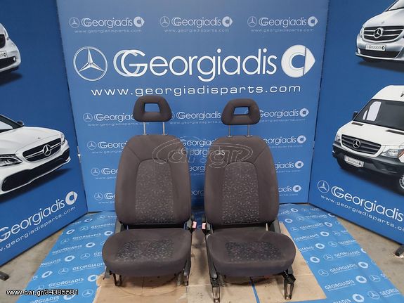 MERCEDES ΚΑΘΙΣΜΑΤΑ ΕΜΠΡΟΣ (FRONT SEATS) A-CLASS (W168)