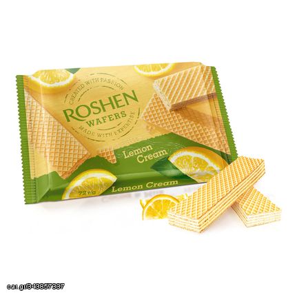 ΓΚΟΦΡΕΤΕΣ ROSHEN ΛΕΜΟΝΙ Χ 72gr