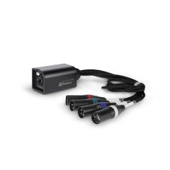 Palmer AoC Loom XLRm Audio over Cat Loom from etherCON to 4 x XLR male - PALMER AUDIO