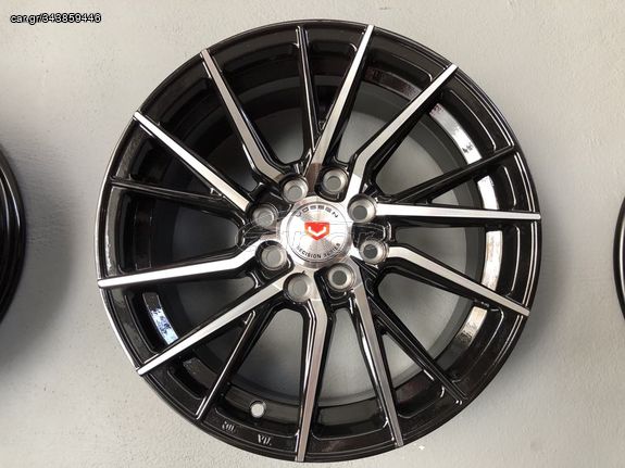 ΖΑΝΤΕΣ VOSSEN STYLE 6.5X15 4X100 4X114.3 ET35 ΜΑΥΡΗ ΔΙΑΜΑΝΤΕ