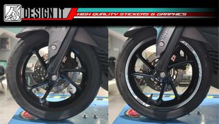 ΑΥΤΟΚΟΛΛΗΤΑ FULL BODY SET & WHEEL RIMS - YAMAHA NMAX GEN1 GREY-thumb-9