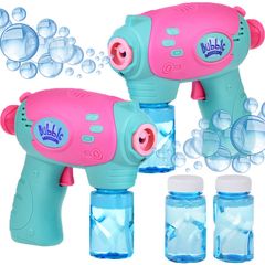 Set of 2 soap bubble guns Colorful Magic for Children ZA4938 ZI