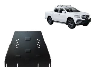 ΠΟΔΙΑ ΠΡΟΣΤΑΣΙΑΣ ΑΤΣΑΛΙΝΗ ΣΑΣΜΑΝ ΓΙΑ Mercedes X-Class (2017-2020) ***ΛΑΔΑΣ 4Χ4***