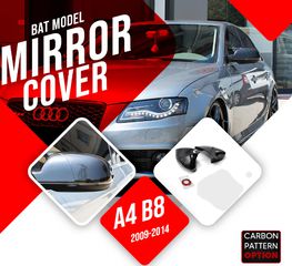Καπάκια καθρεφτών batman - Audi A4 B8 2009 - 2014