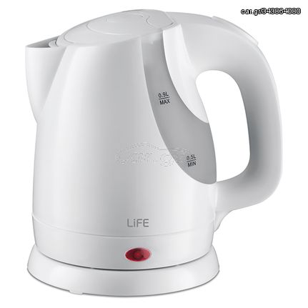 Life 221-0106 Ydor Βραστήρας 900ml 1300W, Λευκός