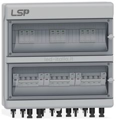 V-TAC Πίνακας πεδίου  DC 3 Sring 3 MPPT 1000VDC 16A με πίνακα διανομής IP65 18 μονάδες LSP