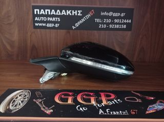 Volkswagen (vw)	Golf 7	2013-2019	Καθρέπτης Αριστερός - Ηλεκτρικός - Ηλεκτρική Ανάκληση - Φως Ασφαλείας - 9 Καλώδια - Μαύρο