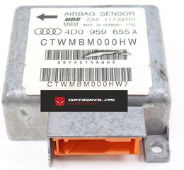 ΕΠΙΣΚΕΥΗ - RESET ΕΓΚΕΦΑΛΟΥ ΑΕΡΟΣΑΚΟΥ (AIRBAG SRS) AUDI 4D0959655Α 4D0959655C 0285001150 4D0959655H 0285001309 4D0959655J 0285001266 4D0959655T 0285001405 4D0959655E 0285010150 4F0910655Q - ΕΓΓΥΗΣΗ!!