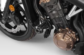 DPM Προστατευτικά μανιτάρια "WARRIOR" Honda CB 650R 2024 (E-CLUTCH έκδοση)-thumb-1
