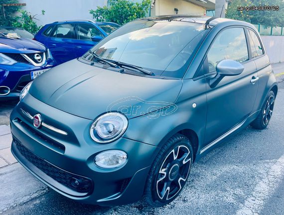 Fiat 500 '20 500s Αυτόματο,έκδοση Rockstar panorama δερμα