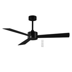 Primo PRCF-80618 Ανεμιστήρας Οροφής 52'' 130CM 3 Φτερά Με Τηλεχειριστήριο, Μαύρος