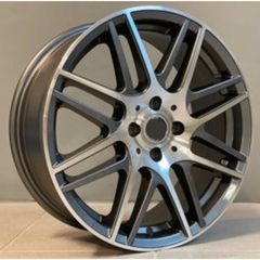 ΖΑΝΤΕΣ SMART STYLE 6x16 KAI 7x17 4X100 ΔΙΑΜΑΝΤΕ ΑΝΘΡΑΚΙ ΚΩΔΙΚΟΣ : 1029 BRABUS STYLE