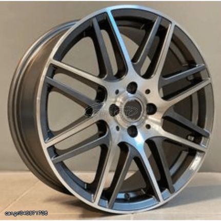 ΖΑΝΤΕΣ SMART STYLE 6x16 KAI 7x17 4X100 ΔΙΑΜΑΝΤΕ ΑΝΘΡΑΚΙ ΚΩΔΙΚΟΣ : 1029 BRABUS STYLE