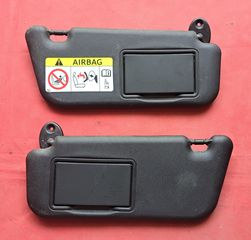 TOYOTA YARIS 2012-2017 /TOYOTA  COROLLA  2013-2019 ΣΚΙΑΔΙΟ ΔΕΞΙΟ -ΑΡΙΣΤΕΡΟ ΜΑΥΡΑ ΝΤ*