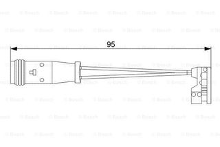 Τακάκια Σετ MERCEDES E CLASS 2002 - 2006 ( W211 ) BOSCH 1 987 473 006