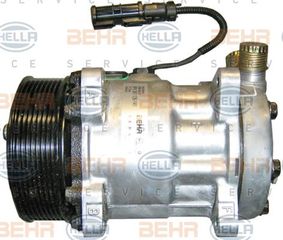 Συμπιεστής A/C (Κομπρέσορας) NISSAN PRIMERA 2002 - 2007 ( P12 ) HELLA 8