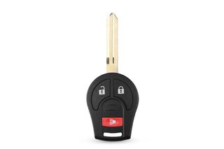Κέλυφος Κλειδιού Για Nissan Sylphy Cube Juke Rogue Micra Qashqai Altima Maxima Sentra Versa Με Λάμα NSN14 & 2 Κουμπιά-Panic