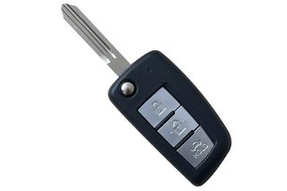 Κέλυφος Κλειδιού Flip Για Nissan-Qashqai-Sunny-NV200-Pulsar-Juke-X-Trail-Micra Με Λάμα NSN14 & 3 Κουμπιά