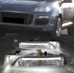 Porsche cayenne 07-10 GTS - TURBO μεσαία LED DAYLIGHT 