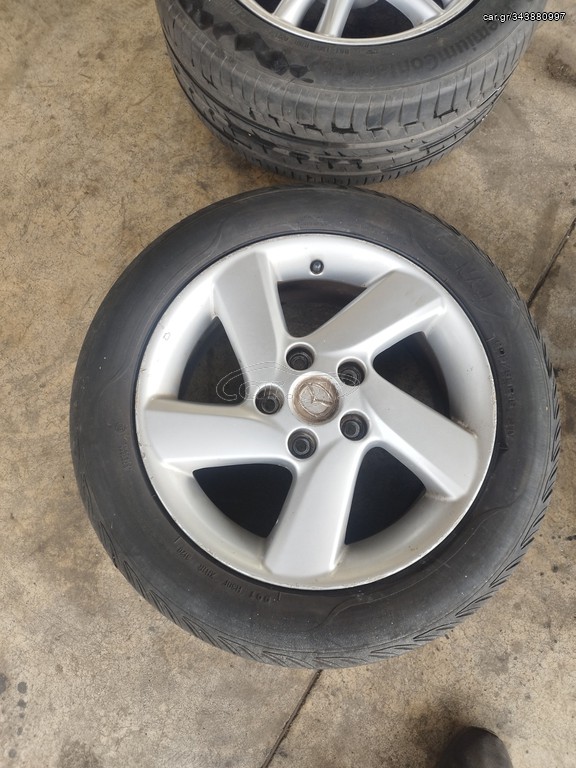 ΖΑΝΤΟΛΑΣΤΙΧΑ MAZDA ΓΝΗΣΙΑ 16" 5X114,3 ΜΕ ΕΛΑΣΤΙΚΑ 205/55/16 (4 ΤΕΜ.) ***TYRES-SHOP ΠΑΡΑΔΕΙΣΗΣ***