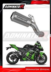 Dominator Εξάτμιση Τελικό GPS S.Steel Kawasaki ZX10R  2016 - 2020 Με Σιγαστήρα