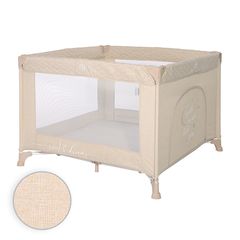 Πάρκο τετράγωνο Lorelli SUNNY PLAYGROUND Fog Beige STAR 10080602217 (ΔΩΡΟ Κουνουπιέρα)