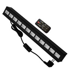 LED Μπάρα Φωτισμού UV 50cm 36W 230V 120° DMX512 με Ασύρματο Χειριστήριο Black Light GloboStar 05036