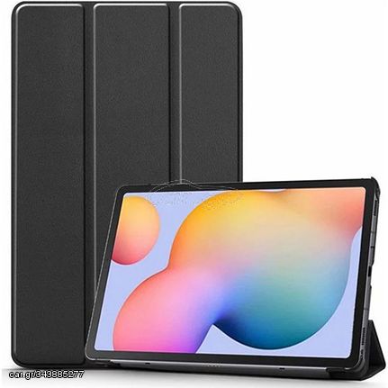 Θήκη Βιβλίο - Σιλικόνη Flip Cover Tri-Fold για Samsung Galaxy Tab A9 8.7" Μαύρο