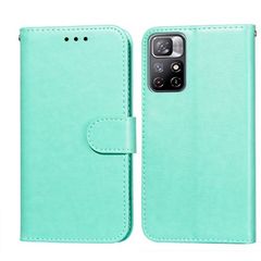 Θήκη, Samsung Galaxy A05S , Wallet Case Με Βάση Στήριξης, Υποδοχές Καρτών Και Μαγνητικό Κούμπωμα Flip Wallet, Τουρκουάζ