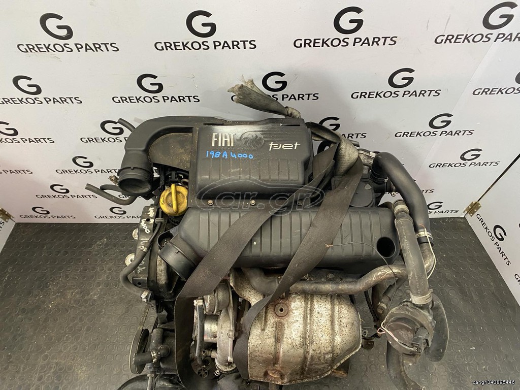 Κινητήρας  Μοτέρ FIAT 1.4 βεν  ALFA ROMEO /MITO /GRADE PUNTO 120 hp (198A4000)