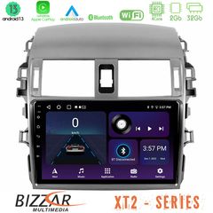 Bizzar XT2 Series 4Core Android13 2+32GB Toyota Corolla 2008-2010 Navigation Multimedia Tablet 9 | Pancarshop