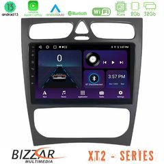 Bizzar XT2 Series 4Core Android13 2+32GB Mercedes C Class (W203) Navigation Multimedia Tablet 9 | Pancarshop