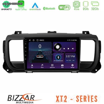 Bizzar XT2 Series 4Core Android13 2+32GB Citroen/Peugeot/Opel/Toyota Navigation Multimedia Tablet 9 | Pancarshop